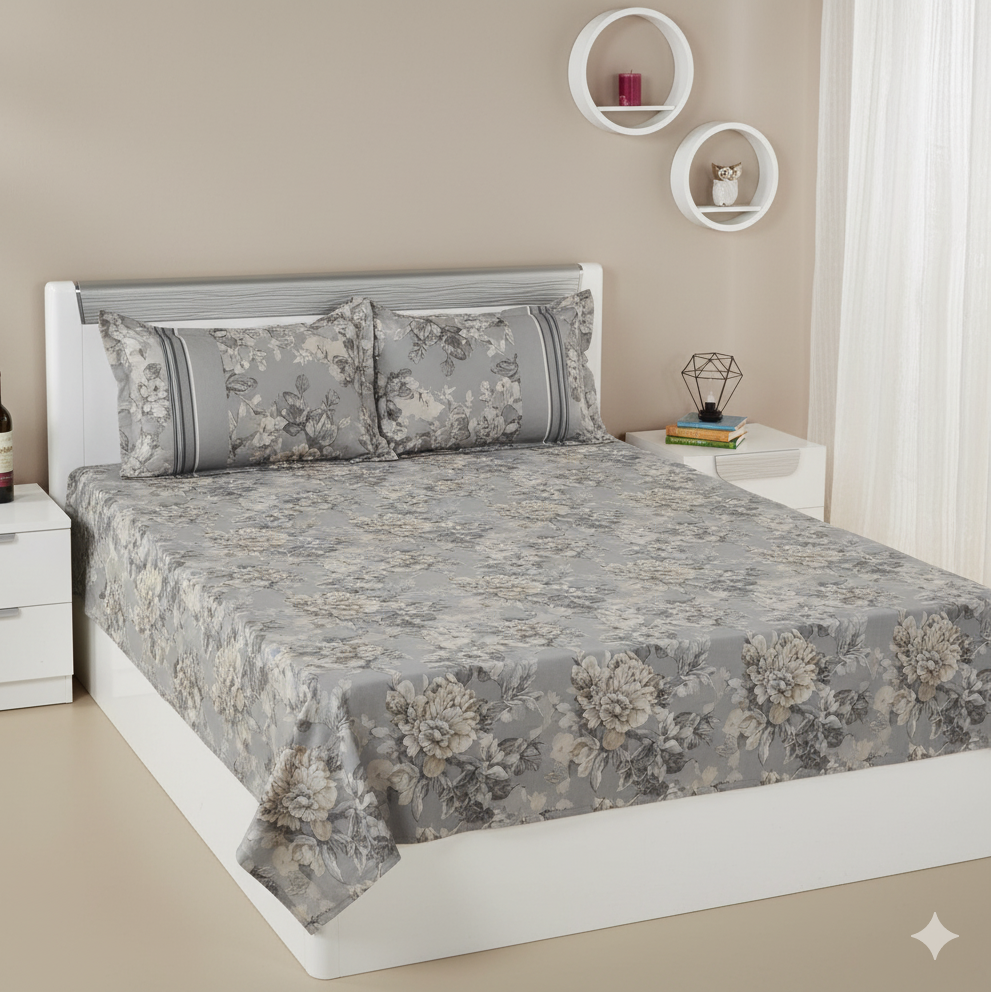 Pure Cotton Bedsheet